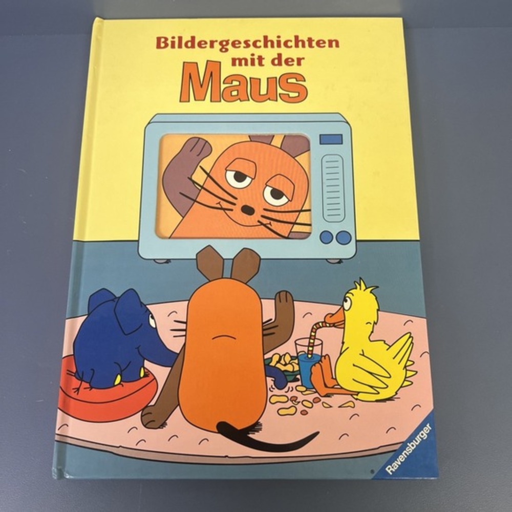 Bildergeschichten mit der Maus  |  Isolde Schmitt-Menzel German Hardback‎ Book